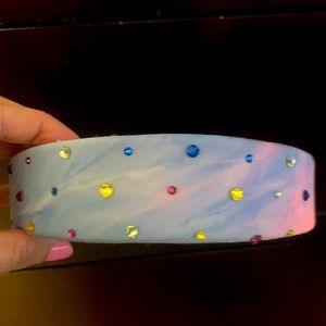Cute tie dye puffy headband from Saks